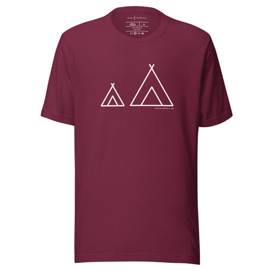 Pitched mens t-shirt